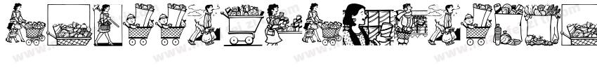 Shopping Script Thin字体转换